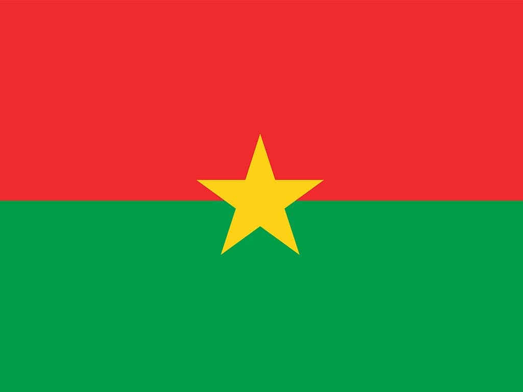 Drapeau Burkina Faso